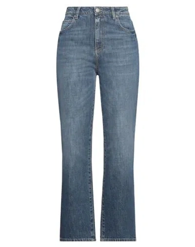 Pinko Woman Jeans Blue Size 27 Cotton