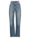 Pinko Woman Jeans Blue Size 27 Cotton, Elastane In Blue