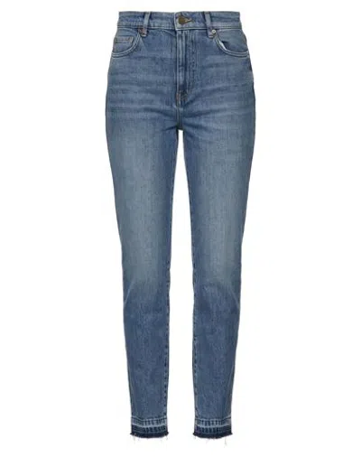 Pinko Woman Jeans Blue Size 27 Cotton, Elastane