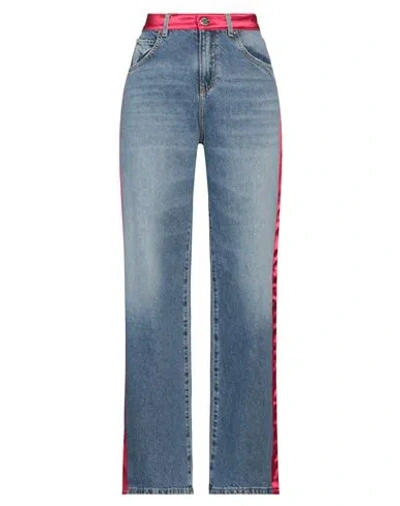 Pinko Woman Jeans Blue Size 28 Cotton, Polyester