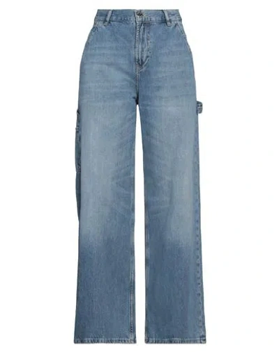 Pinko Woman Jeans Blue Size 28 Cotton