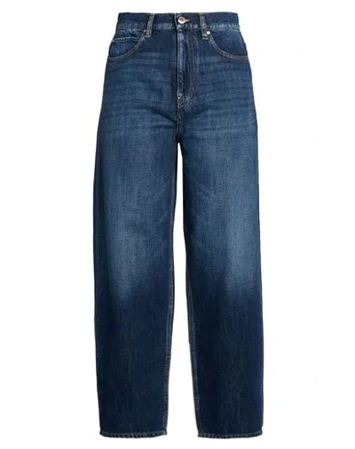 Pinko Woman Jeans Blue Size 29 Cotton