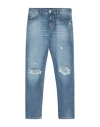 Pinko Woman Denim Pants Blue Size 30 Cotton In Blue