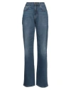 Pinko Woman Jeans Blue Size 28 Cotton, Elastane In Blue