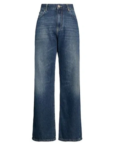 Pinko Woman Jeans Blue Size 29 Cotton, Lyocell