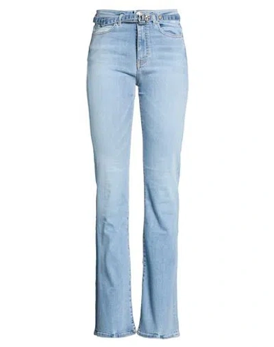 Pinko Woman Jeans Blue Size 29 Cotton, Polyester, Viscose, Elastane