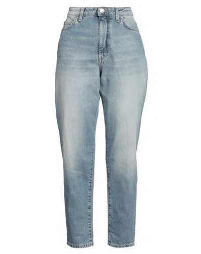 Pinko Woman Jeans Blue Size 30 Cotton