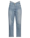 Pinko Woman Jeans Blue Size 30 Cotton, Elastane In Blue