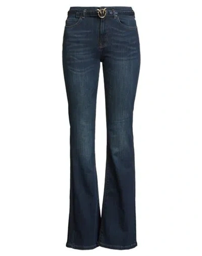 Pinko Woman Jeans Blue Size 31 Cotton, Polyester, Elastane