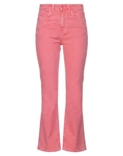 Pinko Woman Jeans Pink Size 27 Cotton, Elastane
