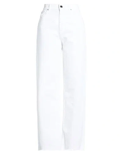 Pinko Woman Jeans White Size 29 Cotton