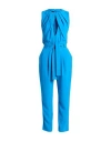 Pinko Woman Jumpsuit Azure Size 4 Polyester In Blue