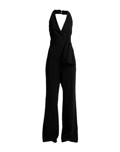 Pinko Woman Jumpsuit Black Size 10 Polyester, Elastane
