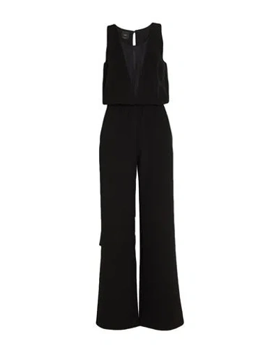 Pinko Woman Jumpsuit Black Size 2 Polyester, Elastane
