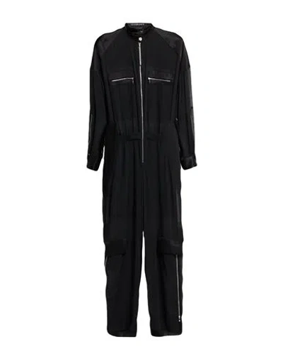 Pinko Woman Jumpsuit Black Size 4 Polyester, Acetate