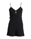 Pinko Woman Jumpsuit Black Size 8 Polyester, Elastane In Black