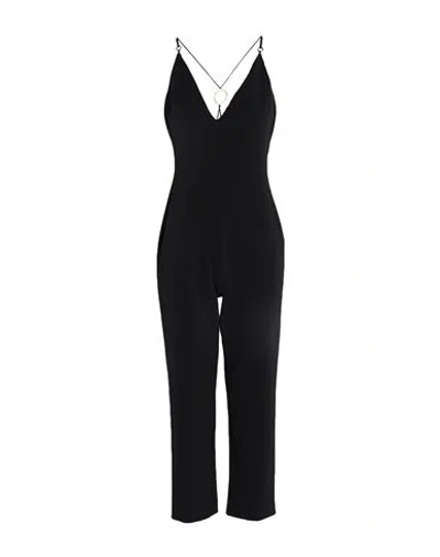 Pinko Woman Jumpsuit Black Size 6 Polyester, Elastane