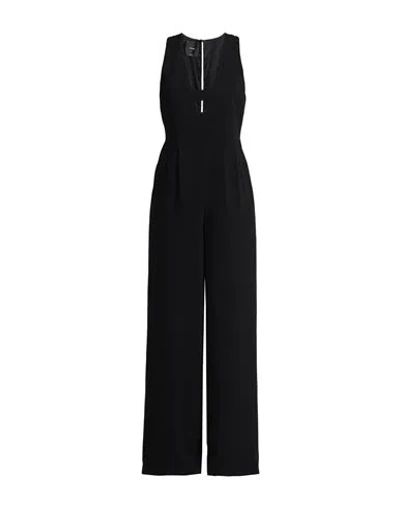 Pinko Woman Jumpsuit Black Size 6 Polyester, Elastane In Black