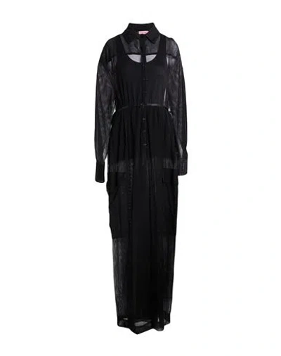 Pinko Woman Jumpsuit Black Size M Polyamide, Cotton