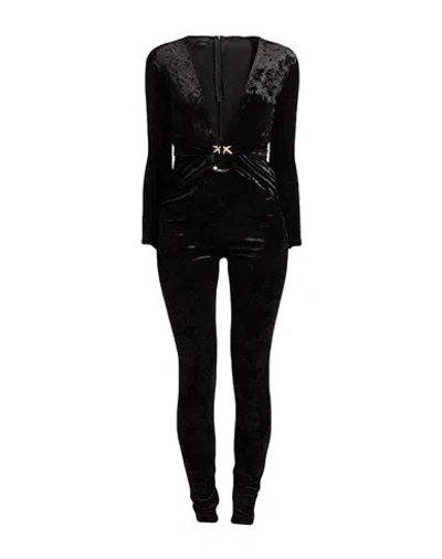 Pinko Woman Jumpsuit Black Size M Polyester, Elastane