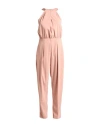 Pinko Woman Jumpsuit Blush Size 8 Polyester, Elastane In Pink