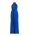 Pinko Woman Jumpsuit Bright Blue Size 0 Polyester In Blue