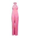 Pinko Woman Jumpsuit Coral Size 4 Polyester In Red
