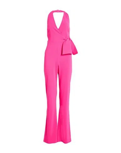 Pinko Woman Jumpsuit Fuchsia Size 2 Polyester, Elastane