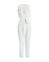Pinko Woman Jumpsuit Ivory Size 4 Polyester In White