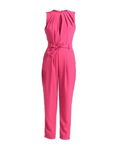 Pinko Woman Jumpsuit Magenta Size 8 Polyester