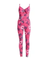Pinko Woman Jumpsuit Magenta Size L Polyamide, Elastane In Pink