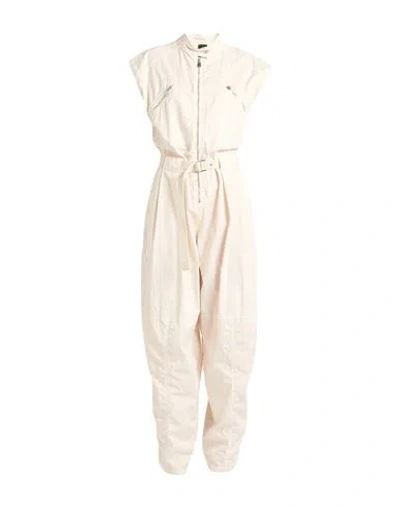 Pinko Woman Jumpsuit Off White Size 6 Cotton, Elastane, Polyester