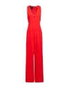 Pinko Woman Jumpsuit Red Size 6 Polyester, Elastane