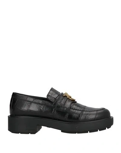 Pinko Woman Loafers Black Size 6 Leather