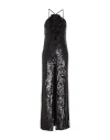 Pinko Woman Maxi Dress Black Size 2 Polyester