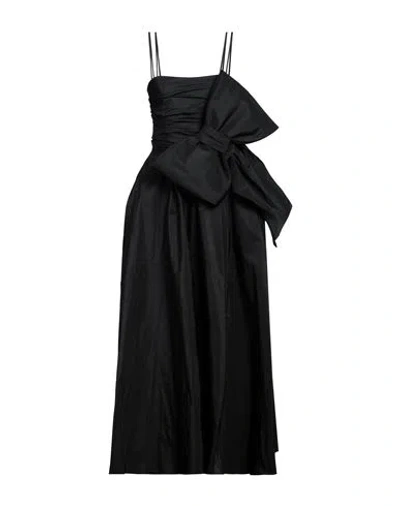 Pinko Woman Maxi Dress Black Size 2 Polyester