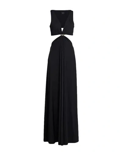 Pinko Woman Maxi Dress Black Size M Polyamide, Elastane