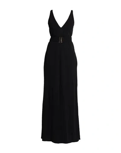 Pinko Woman Maxi Dress Black Size M Viscose