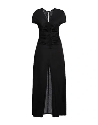 Pinko Woman Maxi Dress Black Size M Viscose