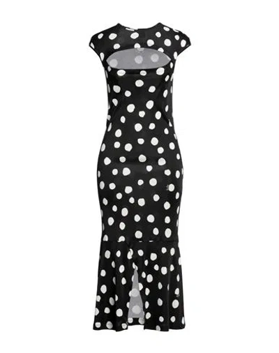 Pinko Woman Maxi Dress Black Size M Viscose