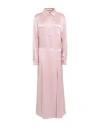 Pinko Woman Maxi Dress Blush Size 10 Acetate, Polyester In Pink