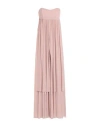 Pinko Woman Maxi Dress Blush Size 6 Polyester, Elastane