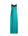 Pinko Woman Maxi Dress Emerald Green Size 8 Polyester, Polyamide