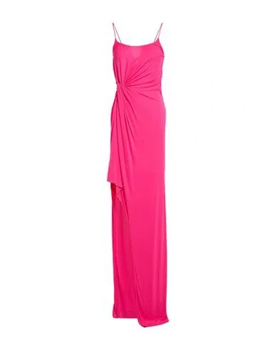 Pinko Woman Maxi Dress Fuchsia Size S Viscose