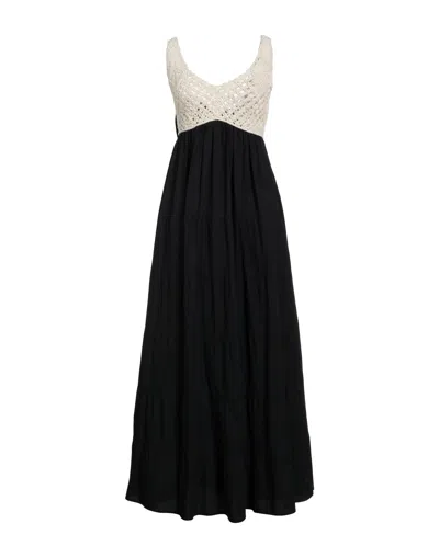 Pinko Long Dresses In White