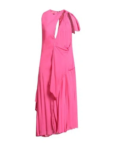 Pinko Woman Maxi Dress Magenta Size 4 Viscose