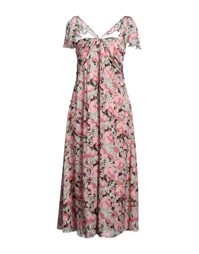 Pinko Long Dresses In Pink