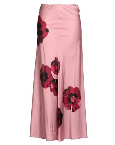 Pinko Woman Maxi Skirt Antique Rose Size 10 Viscose, Elastane