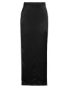 Pinko Woman Maxi Skirt Black Size 10 Acetate, Polyester In Black