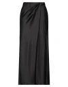 Pinko Woman Maxi Skirt Black Size 4 Polyester In Black